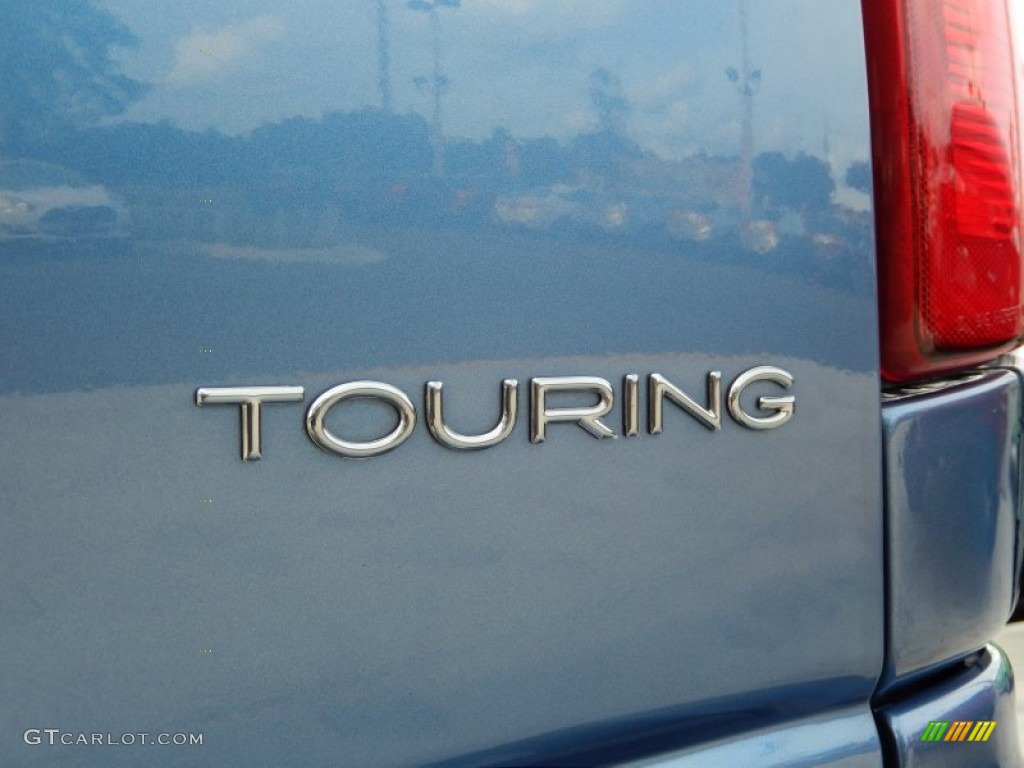 2007 Town & Country Touring - Marine Blue Pearl / Medium Slate Gray photo #9
