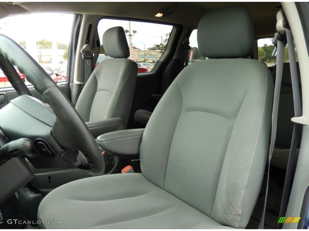 2007 Town & Country Touring - Marine Blue Pearl / Medium Slate Gray photo #13