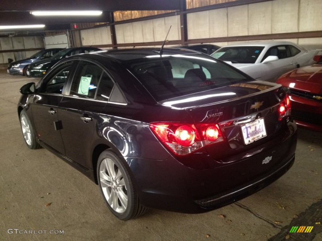 2014 Cruze LTZ - Blue Ray Metallic / Jet Black photo #4