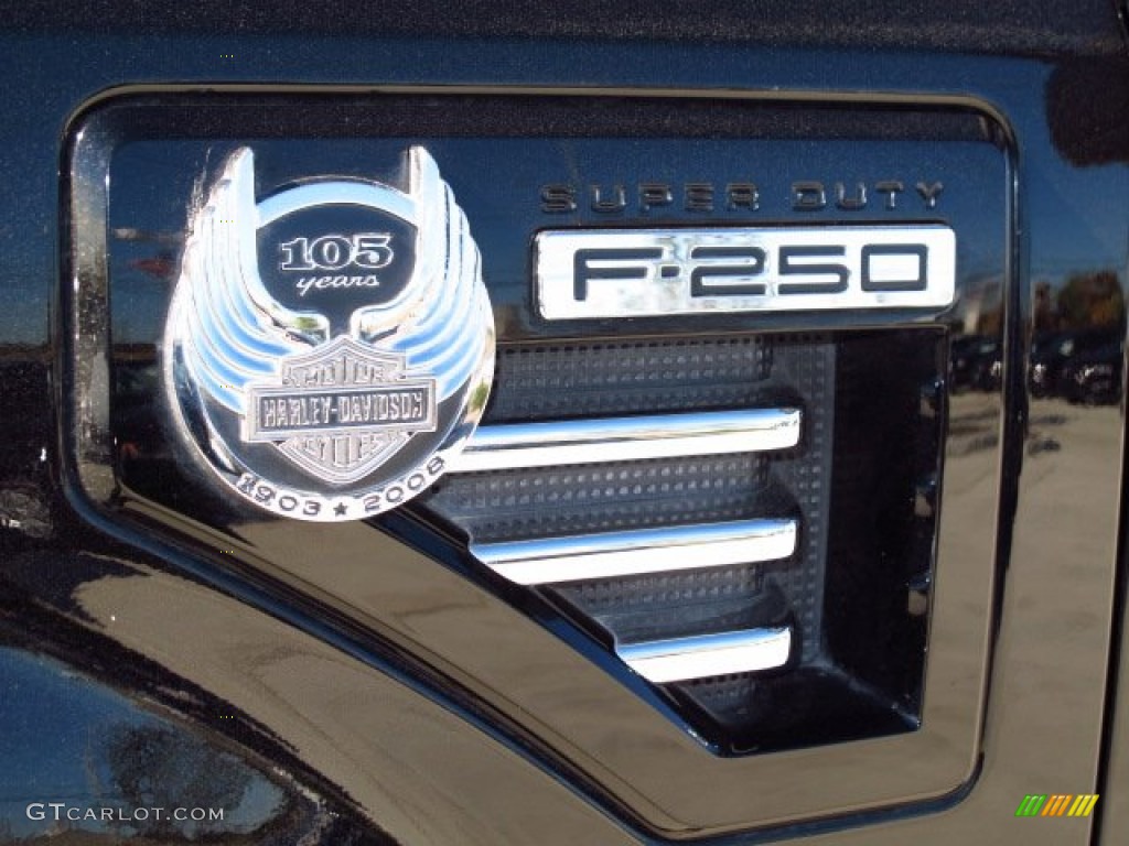 2008 Ford F250 Super Duty Harley Davidson Crew Cab 4x4 Marks and Logos Photo #87896119