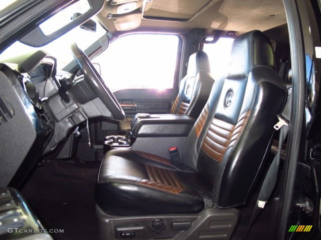 2008 Ford F250 Super Duty Harley Davidson Crew Cab 4x4 Front Seat Photo #87896221
