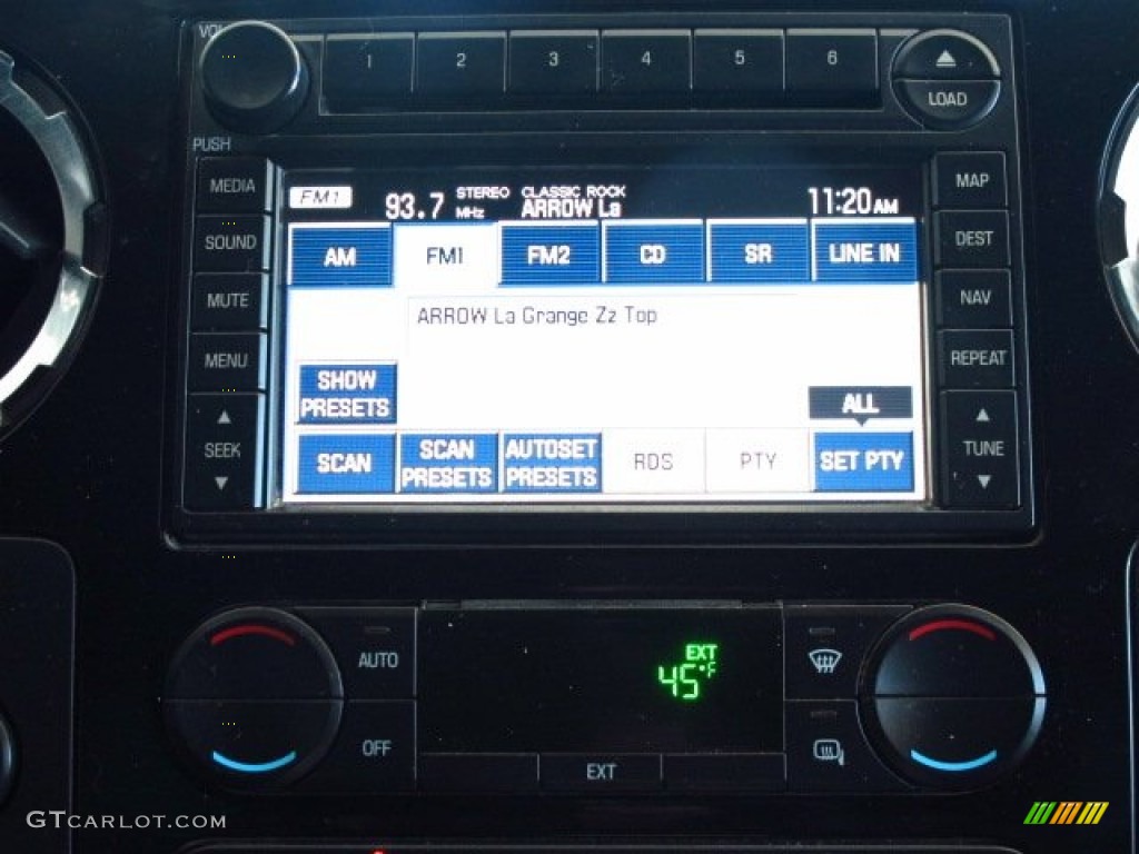 2008 Ford F250 Super Duty Harley Davidson Crew Cab 4x4 Controls Photo #87896539