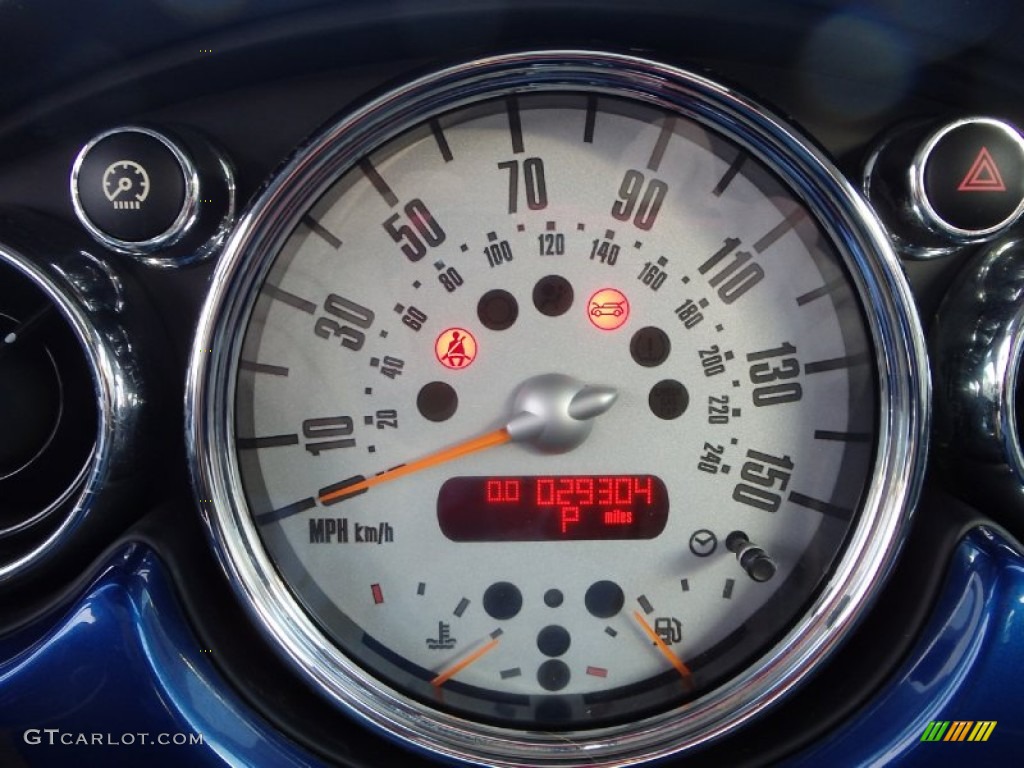 2006 Cooper S Hardtop - Hyper Blue Metallic / Panther Black photo #25