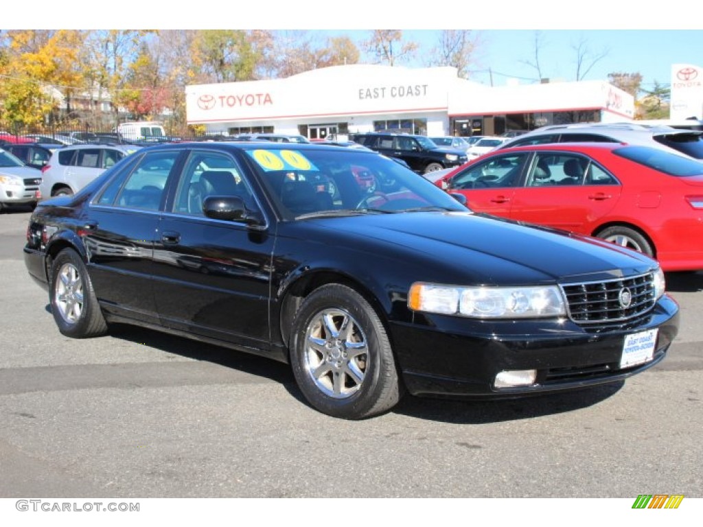 2000 Seville STS - Sable Black / Black photo #1