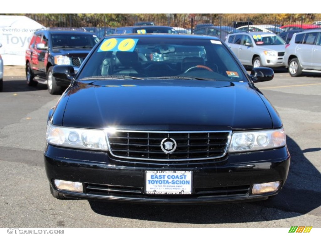 2000 Seville STS - Sable Black / Black photo #2