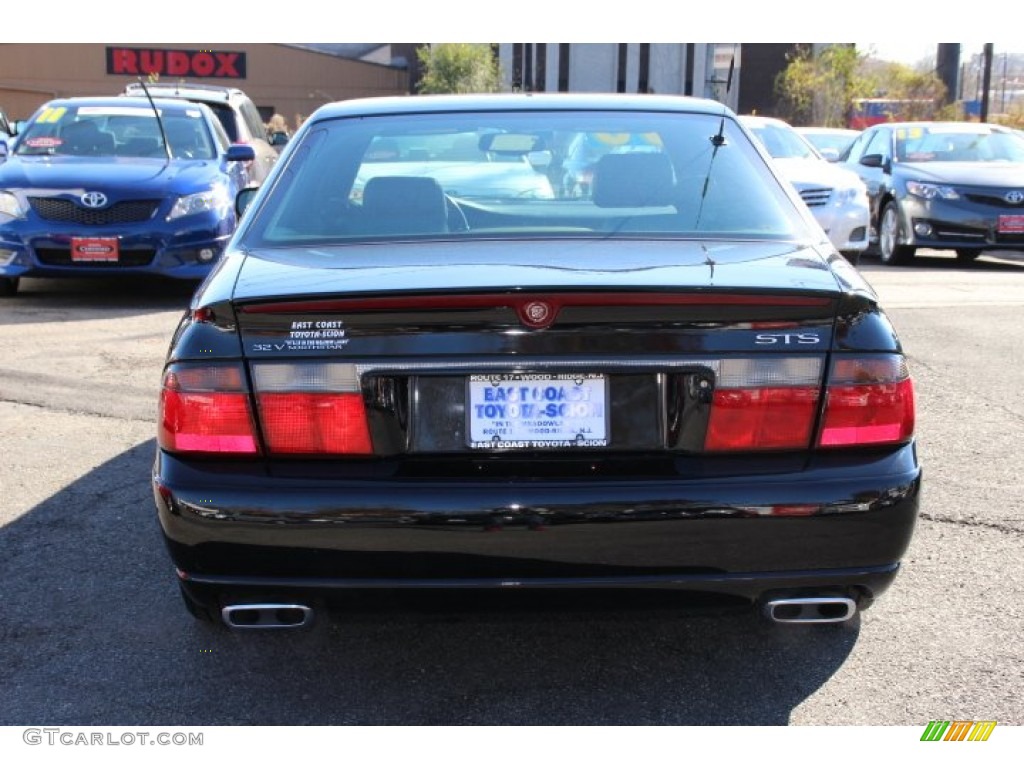 2000 Seville STS - Sable Black / Black photo #5