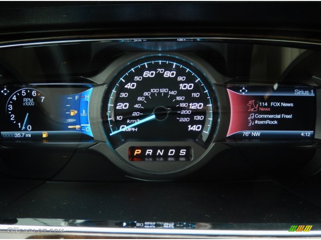 2014 Ford Taurus Limited Gauges Photo #87897463