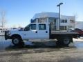 Oxford White - F350 Super Duty XL Crew Cab 4x4 Chassis Photo No. 3