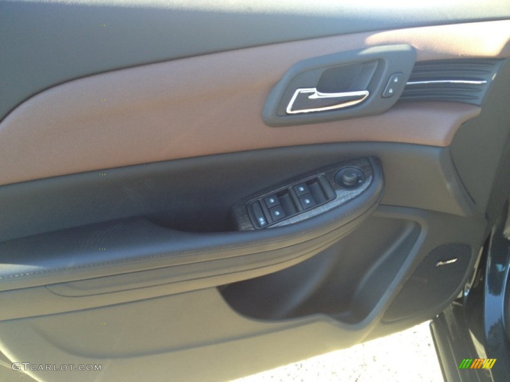 2014 Malibu LTZ - Ashen Gray Metallic / Jet Black/Brownstone photo #8