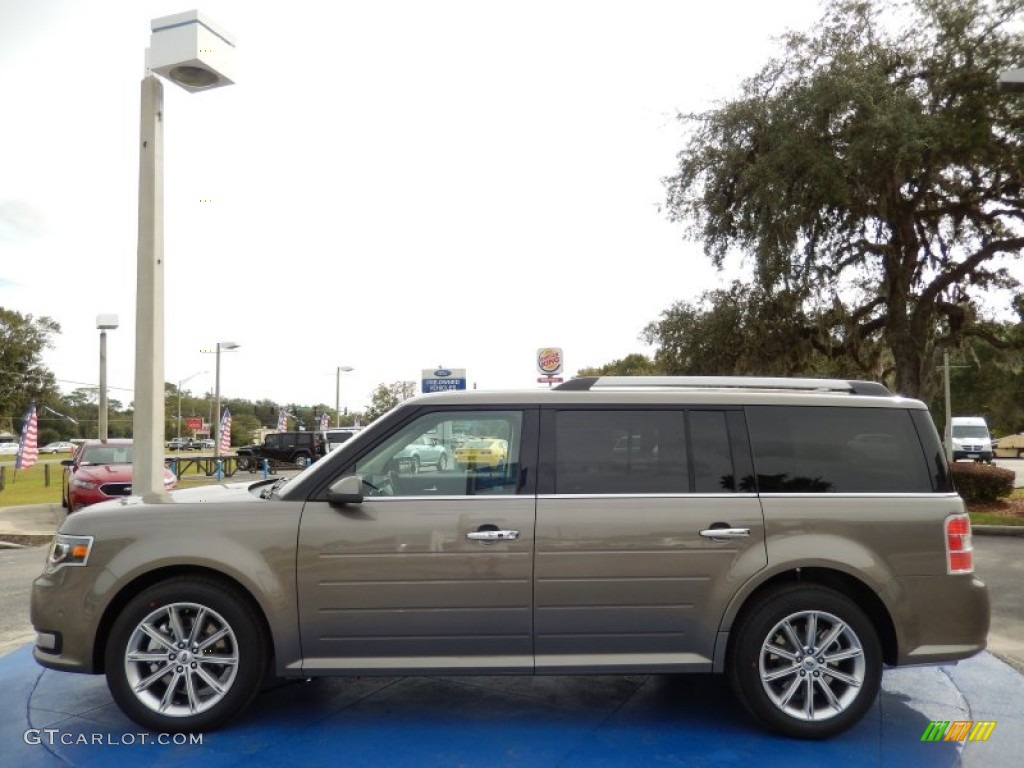 Mineral Gray 2014 Ford Flex Limited Exterior Photo #87899059