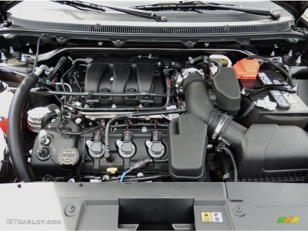 2014 Ford Flex Limited 3.5 Liter DOHC 24-Valve Ti-VCT V6 Engine Photo #87899278