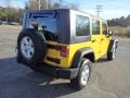 2008 Detonator Yellow Jeep Wrangler Unlimited X 4x4  photo #7