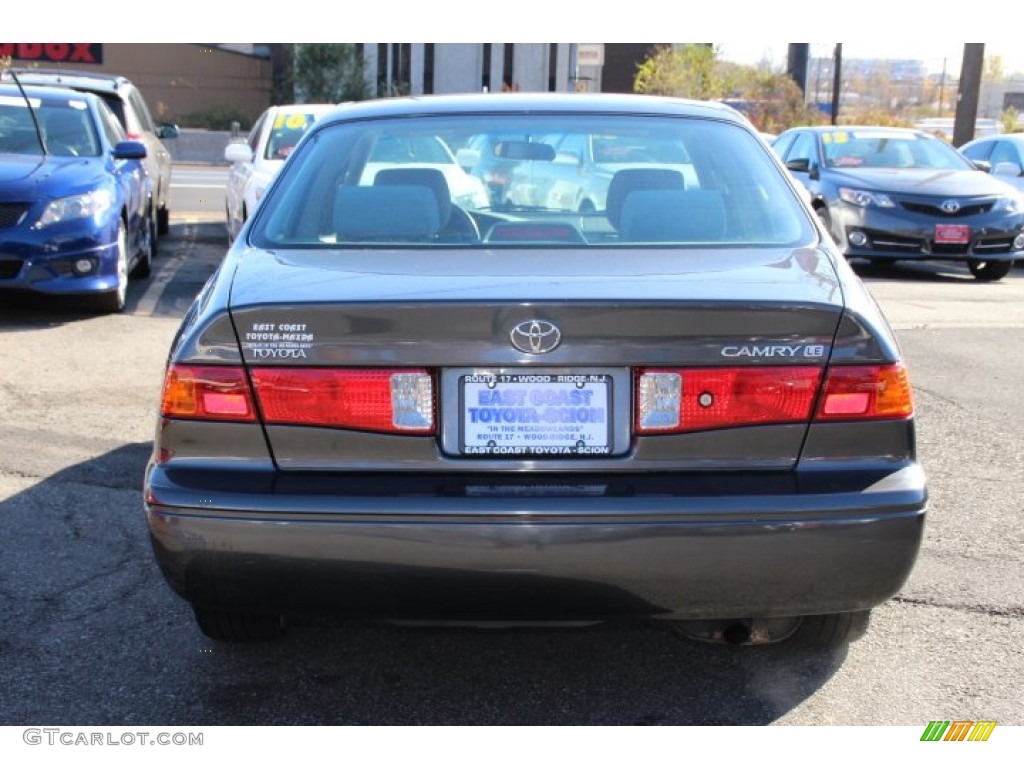 2000 Camry LE - Graphite Gray Pearl / Gray photo #5