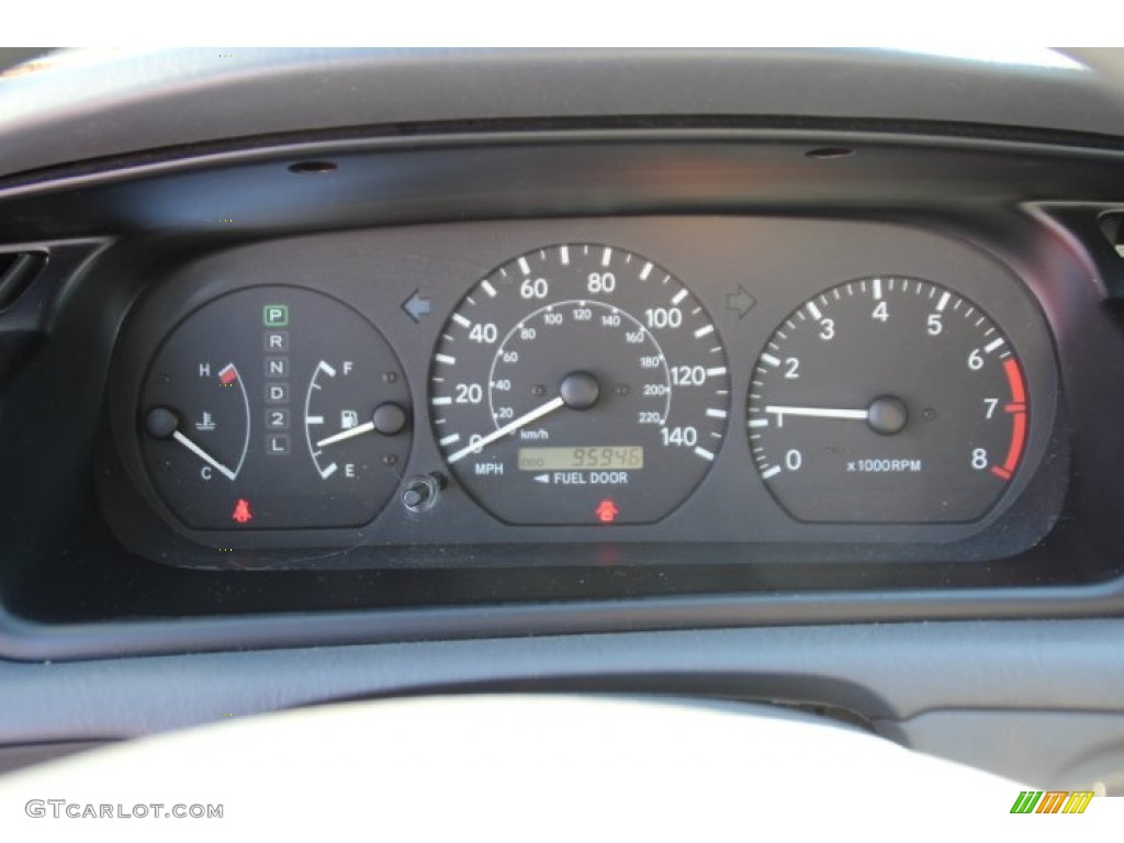 2000 Camry LE - Graphite Gray Pearl / Gray photo #13