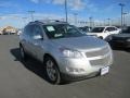 Silver Ice Metallic 2011 Chevrolet Traverse LTZ AWD