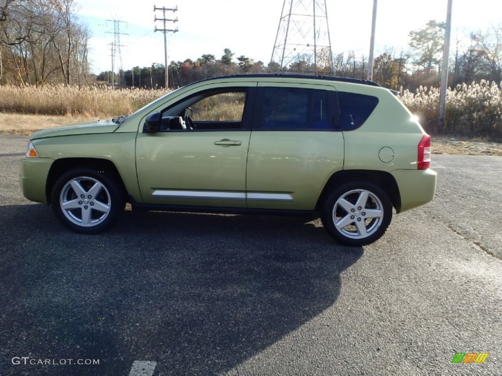 2010 Compass Limited - Optic Green Metallic / Dark Slate Gray photo #6