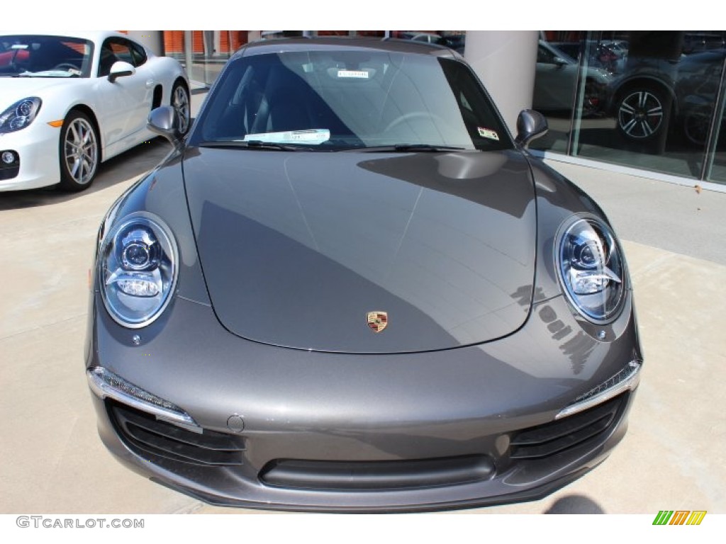 Agate Grey Metallic 2014 Porsche 911 Carrera 4S Coupe Exterior Photo #87900283