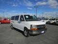 Summit White - Express LT 3500 Passenger Van Photo No. 1