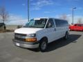Summit White - Express LT 3500 Passenger Van Photo No. 2