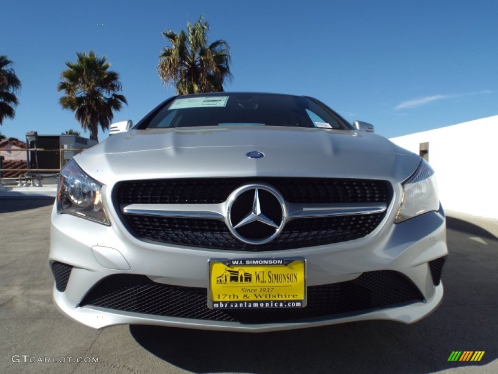 2014 CLA 250 - Polar Silver Metallic / Black photo #2