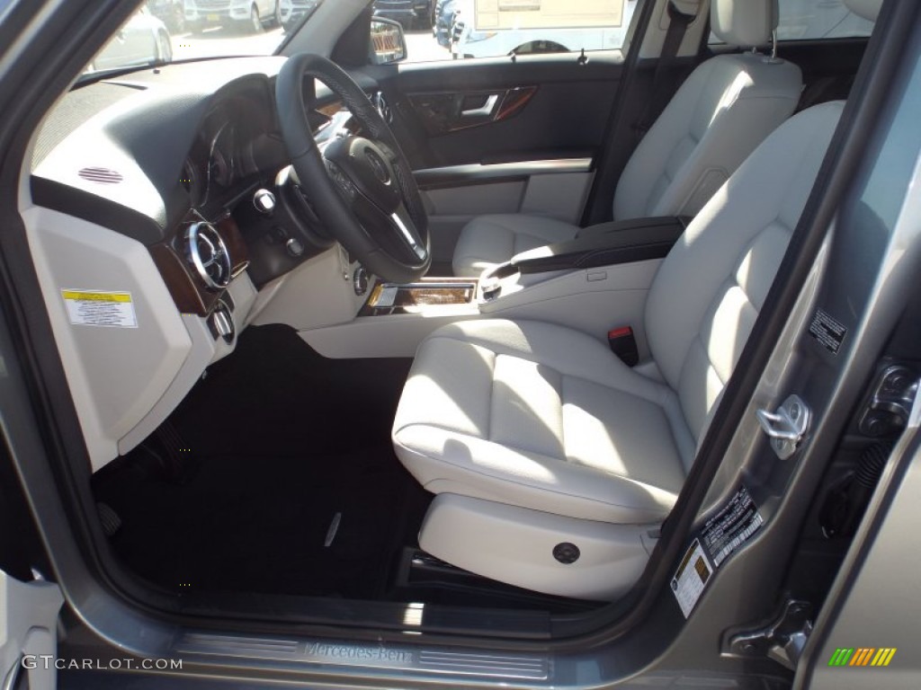 Ash Black Interior 2014 Mercedes Benz Glk 250 Bluetec 4matic