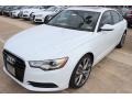 2014 Glacier White Metallic Audi A6 3.0 TDI quattro Sedan  photo #3