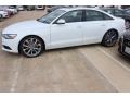 2014 Glacier White Metallic Audi A6 3.0 TDI quattro Sedan  photo #4