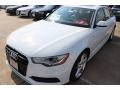 2014 Glacier White Metallic Audi A6 3.0 TDI quattro Sedan  photo #3