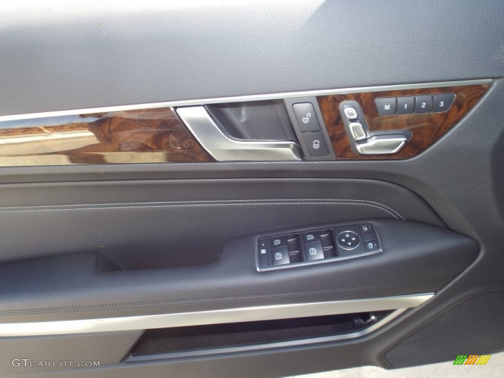 2014 E 550 Coupe - Diamond White Metallic / Black photo #6