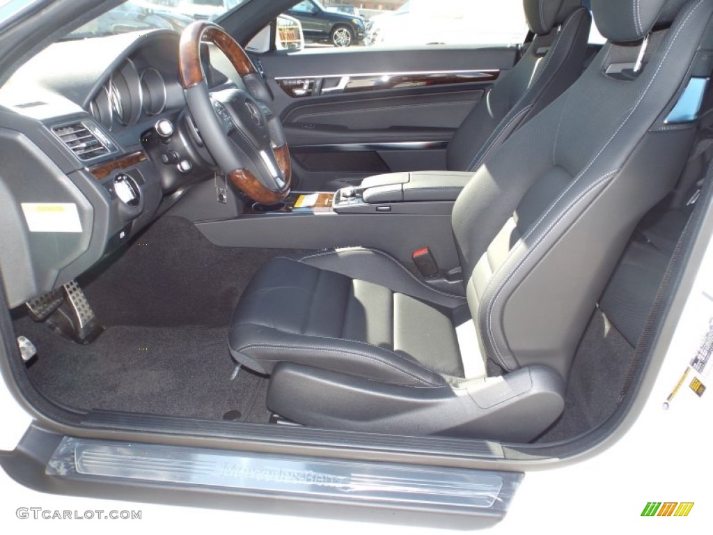 2014 E 550 Coupe - Diamond White Metallic / Black photo #7