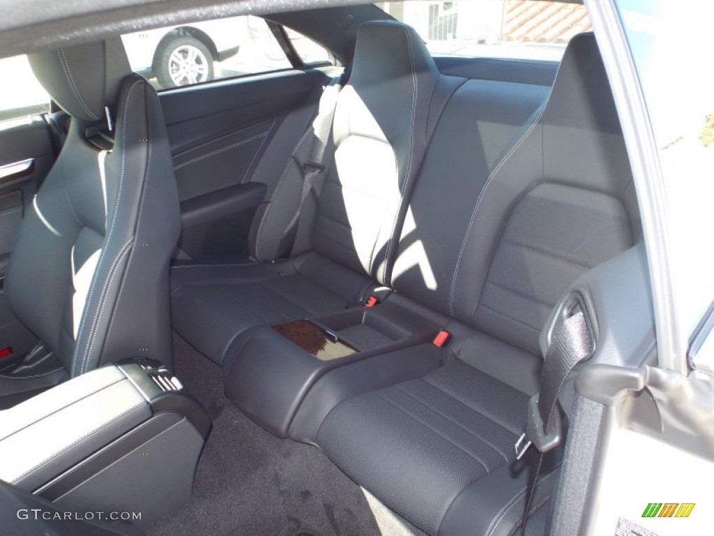 2014 E 550 Coupe - Diamond White Metallic / Black photo #8
