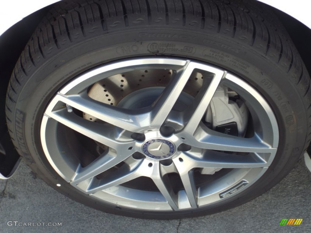 2014 E 550 Coupe - Diamond White Metallic / Black photo #10