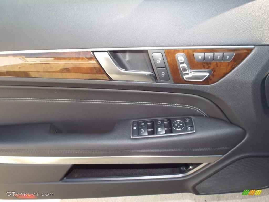 2014 E 350 Cabriolet - Black / Black photo #4