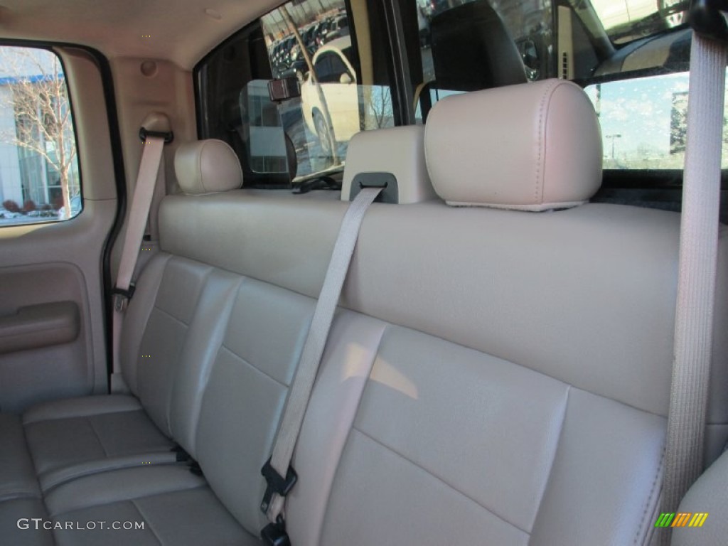 2005 F150 Lariat SuperCab 4x4 - Dark Stone Metallic / Tan photo #9