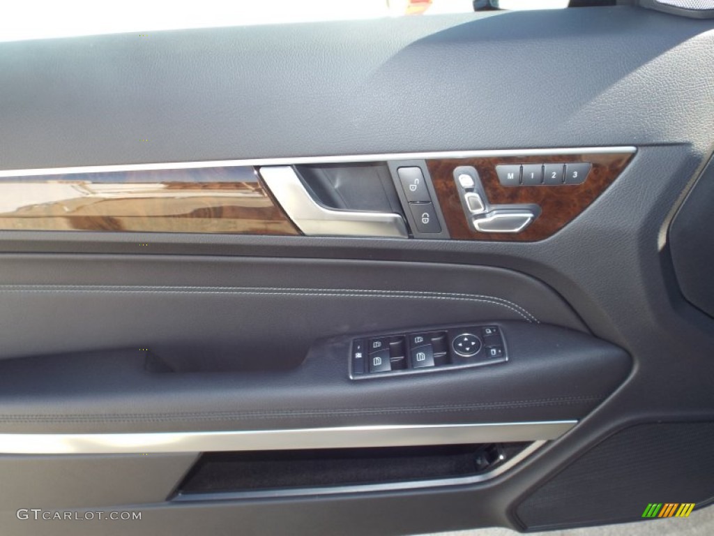 2014 E 350 Cabriolet - Black / Black photo #4