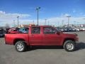 2011 Merlot Jewel Red Metallic GMC Canyon SLE Crew Cab 4x4  photo #7