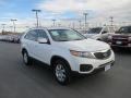 2013 Snow White Pearl Kia Sorento LX V6 AWD  photo #1