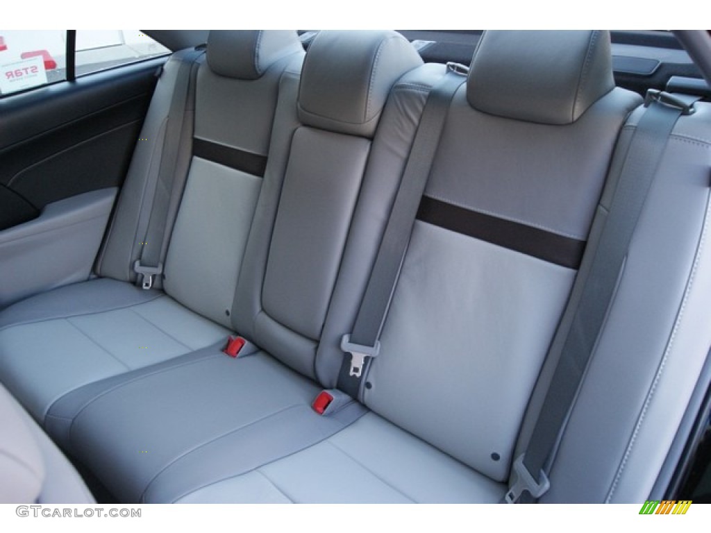 2014 Camry XLE V6 - Attitude Black Metallic / Ash photo #7