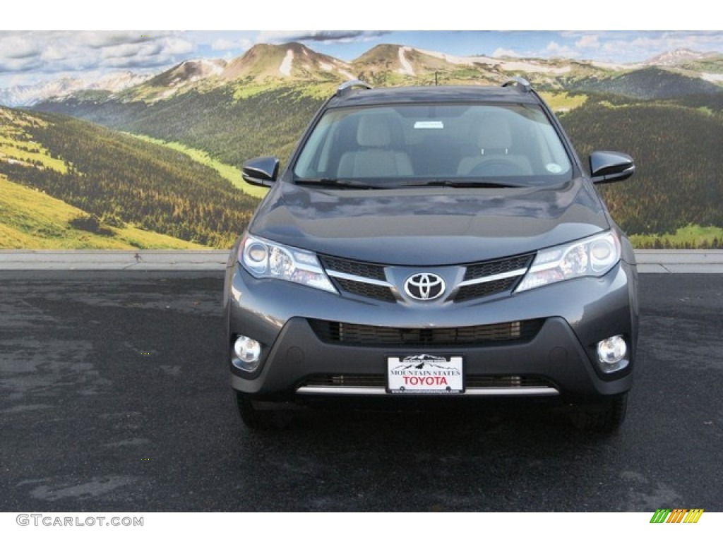 2013 RAV4 XLE AWD - Magnetic Gray Metallic / Ash photo #2