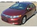 Crimson Pearl - Civic LX Sedan Photo No. 1