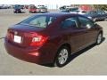 Crimson Pearl - Civic LX Sedan Photo No. 5