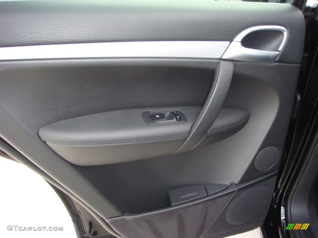 2009 Porsche Cayenne Tiptronic Black Door Panel Photo #87906601