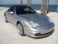 Arctic Silver Metallic - 911 Carrera Cabriolet Photo No. 27