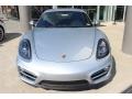 2014 Rhodium Silver Metallic Porsche Cayman   photo #2