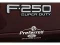 2004 Dark Toreador Red Metallic Ford F250 Super Duty XLT SuperCab 4x4  photo #15