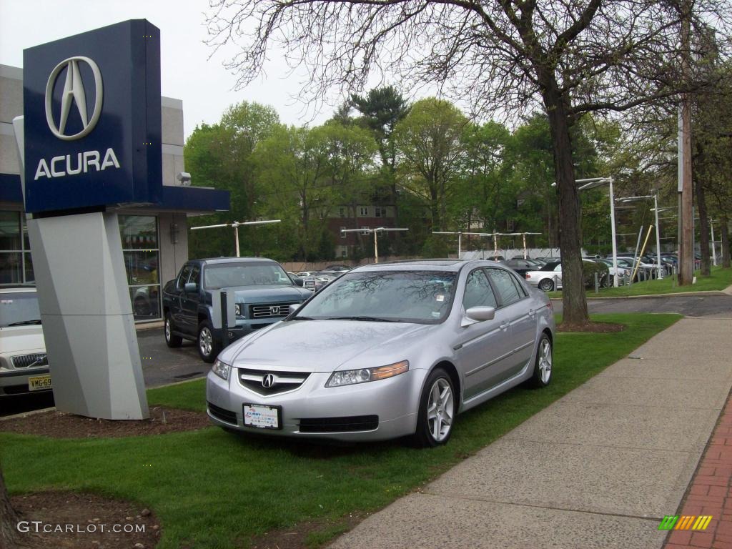 Satin Silver Metallic Acura TL