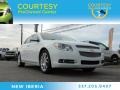 Summit White 2011 Chevrolet Malibu LTZ