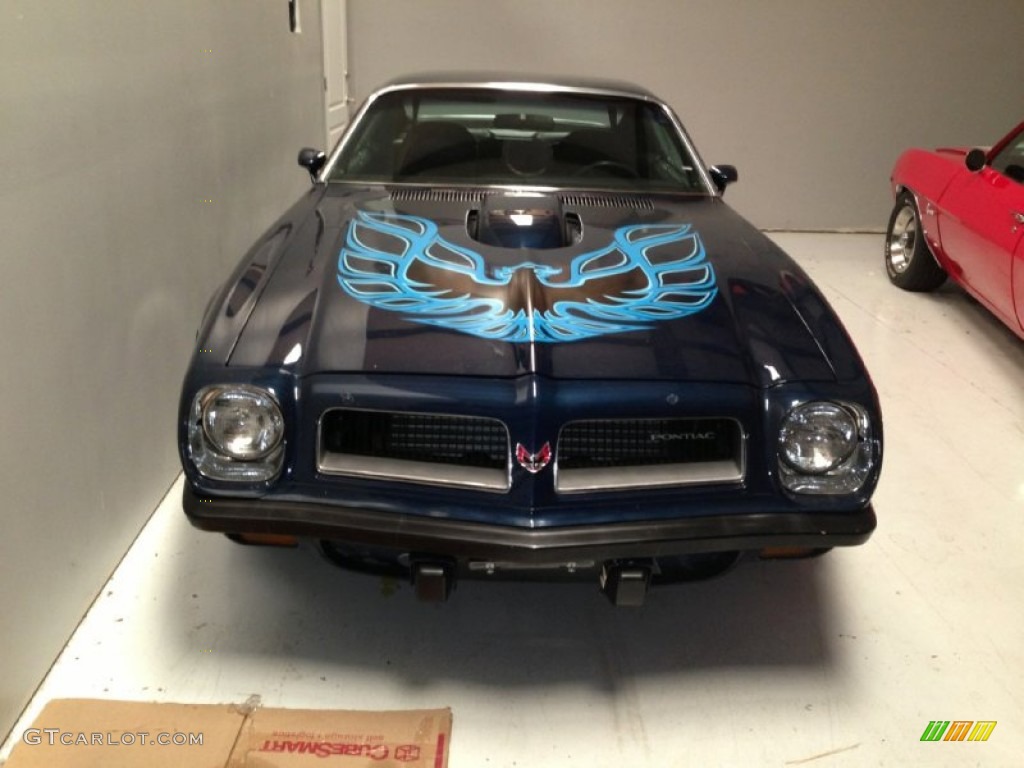 Admirality Blue 1974 Pontiac Firebird Trans Am Exterior Photo #87911390