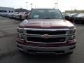 2014 Deep Ruby Metallic Chevrolet Silverado 1500 LTZ Z71 Double Cab 4x4  photo #2