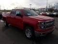 2014 Victory Red Chevrolet Silverado 1500 LT Double Cab 4x4  photo #3